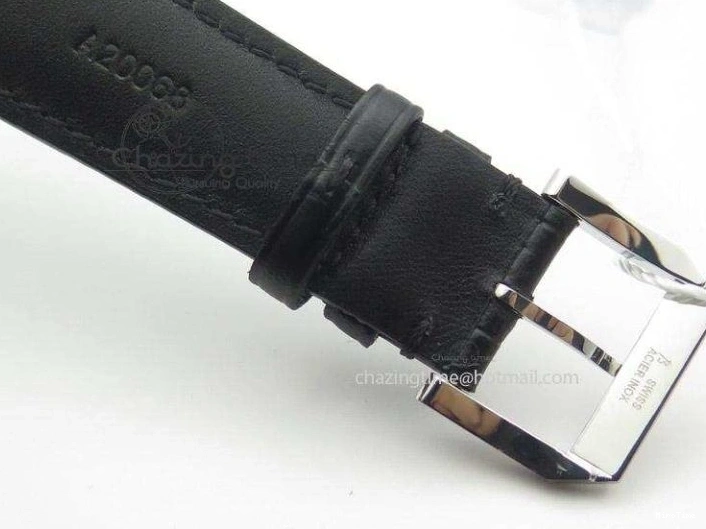 MIROTIME 0324 Portuguese IW545407 Black Dial ZF 1:1 Best Edition On Dark Blue Leather Strap DailyWear 7337